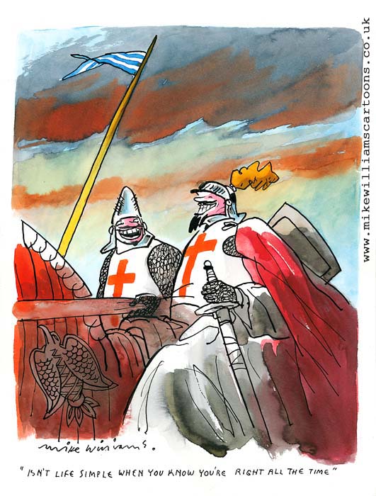 Always Right cartoon by Mike Williams